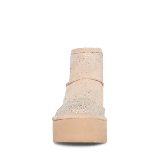 Madden Girl Ease-Hr Rhinestone Cozy Bootie image {4}