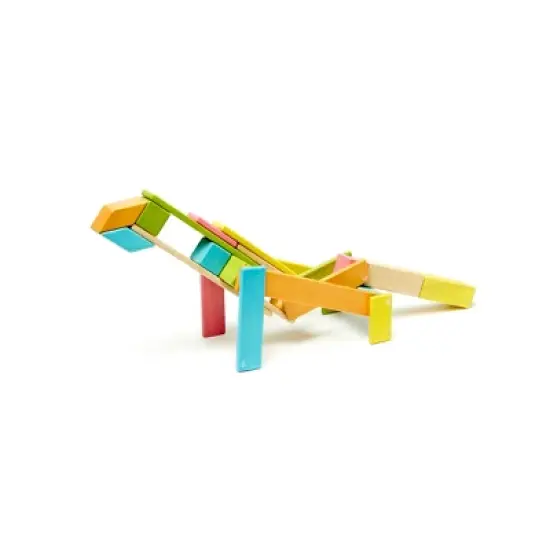 Tegu Magnetic Wooden Blocks, 24-Piece Set, Tints image {8}