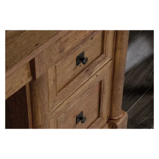 Palladia Computer Desk Vintage Oak Finish - Sauder image {5}