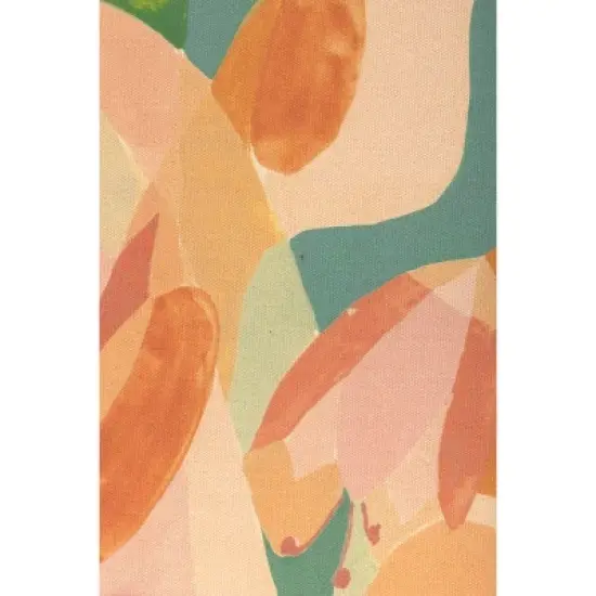 24" x 30" Floral Abstract Unframed Wall Canvas Green - Opalhouse&trade; designed with Jungalow&trade; image {6}