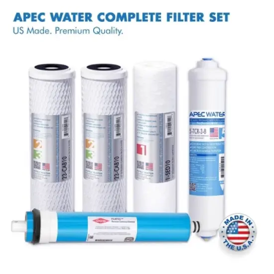 APEC Water Systems RO-Hi Undersink Reverse Osmosis Water Filtration System image {2}