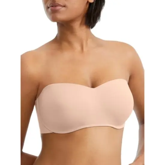 Maidenform Women's Pure Comfort Multiway Wire-Free Strapless Bra - DM7685 image {2}