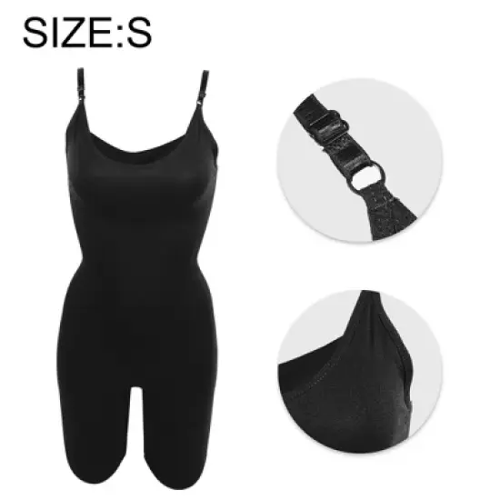 Unique Bargains Women Shapewear Tummy Control Full Bust Bodysuit Butt Lifter Thigh Slimmer image {2}