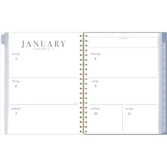 Cambridge Leah Bisch Large 2025-2026 Weekly/Monthly 11"x9.375" Ciara Floral image {3}