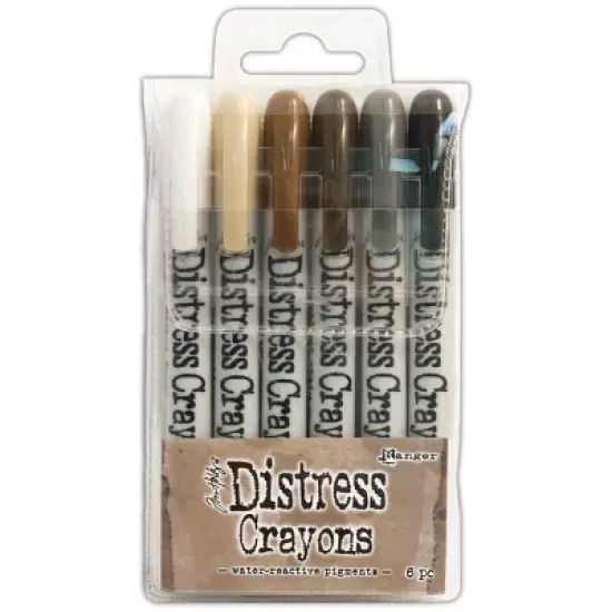 Tim Holtz Distress Crayon Set-Set #3 image {1}