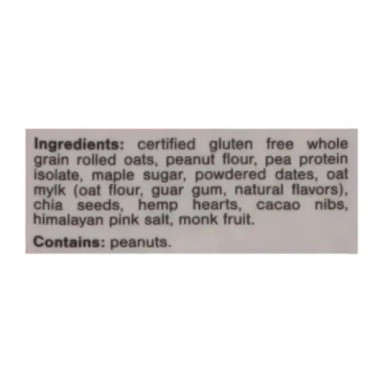 Oats Over Night Shake Peanut Butter Crunch - Case of 5/2.2 oz image {6}