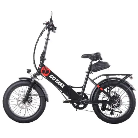 GOTRAX Adult F2V2 20" Step Through Electric Folding Bike image {2}