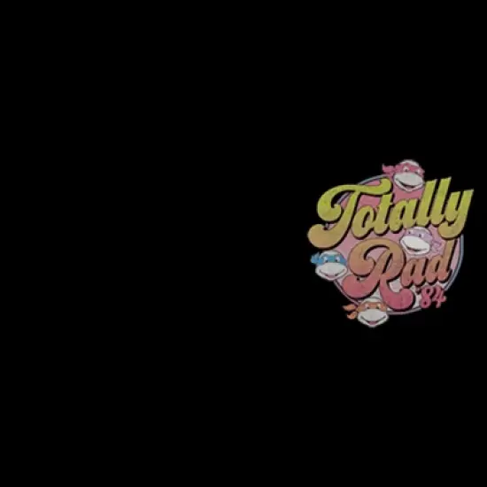 Junior's Teenage Mutant Ninja Turtles Totally Rad '84 T-Shirt image {1}