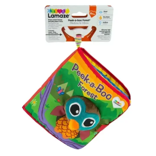 Lamaze Peek-a-Boo Forest Soft Book image {1}