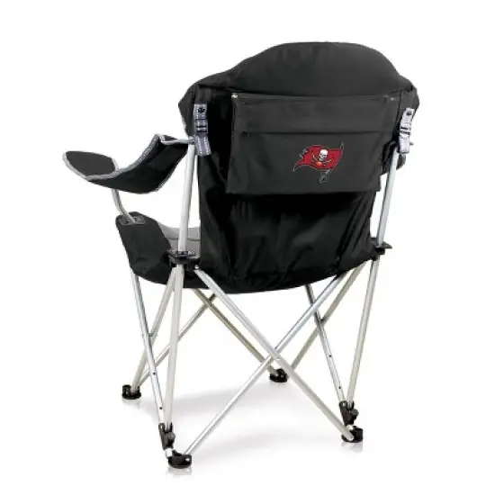 NFL Tampa Bay Buccaneers Reclining Camp Chair with Head Support image {4}