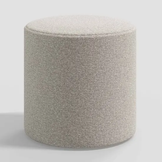 Round Thalia Ottoman in Boucle - Threshold&trade; image {4}
