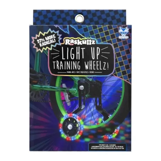 Raskullz Balance Buddy Light Up LED Bike Training Wheels image {5}