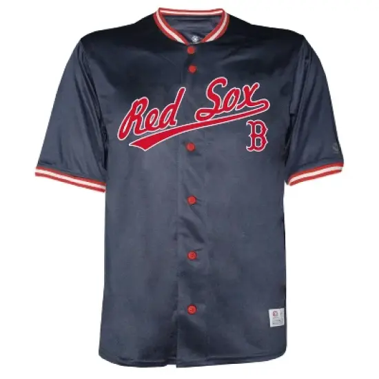 MLB Boston Red Sox Men's Button Down Jersey image {2}