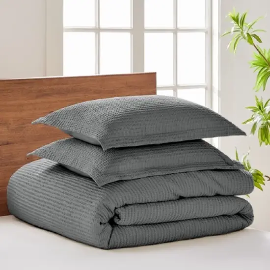 Cloud Waffle Comforter Set - Levtex Home image {3}