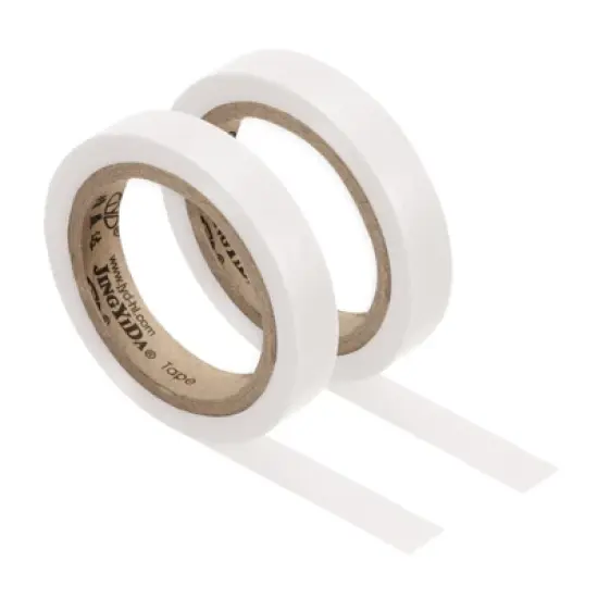 Unique Bargains PVC Thin Sticky Seal Tennis Badminton Racket Accessories Grip Finishing Tapes 26Ft 2 Pcs image {11}