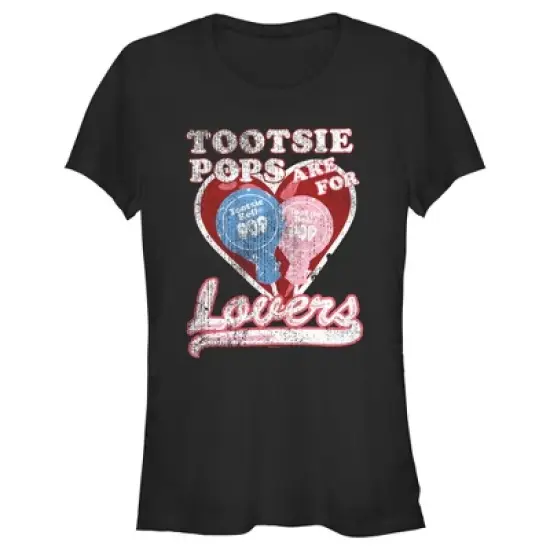 Junior's Tootsie Pop Vintage Pops Are For Lovers T-Shirt image {3}