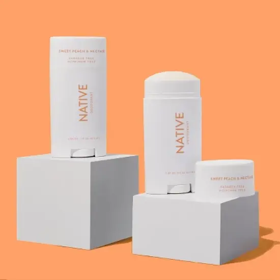 Native Sweet Peach & Nectar Deodorant - 2.65oz image {6}