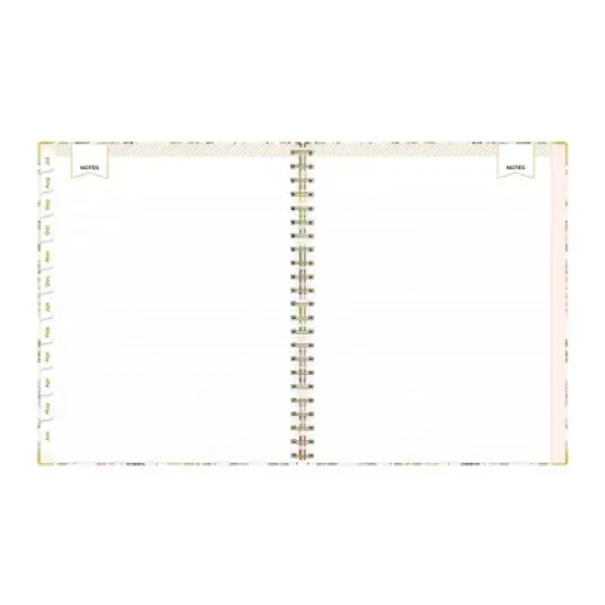 Day Designer 8.5"x11" 2025-2026 Weekly/Monthly Wirebound Teacher Lesson Planner Clipboard Hardcover Butterfly Garden, Teacher Supplies image {10}