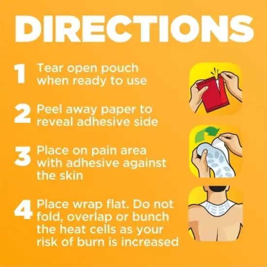 ThermaCare Neck Wrist Shoulder Heatwrap - 4ct image {4}