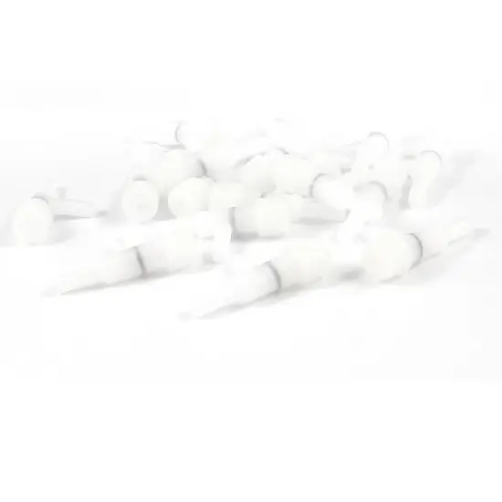 Unique Bargains 2-way White Plastic Aquarium Fish Tank Pond Air Flow Control Valve 20 Pieces image {3}