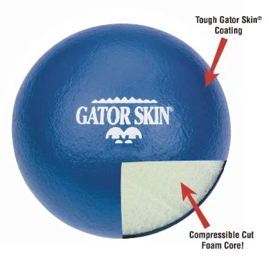S&S Worldwide Gator Skin Super 90 Ball 3-1/2in Pk6 image {2}
