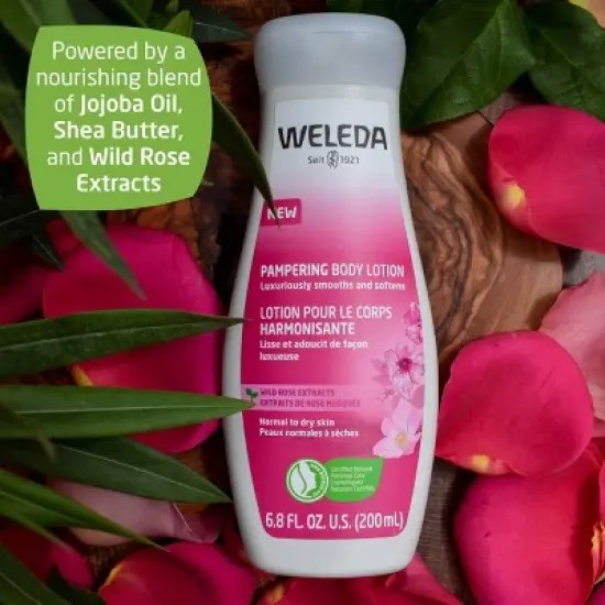 Weleda Pampering Wild Rose Body Lotion - 6.8 fl oz image {4}