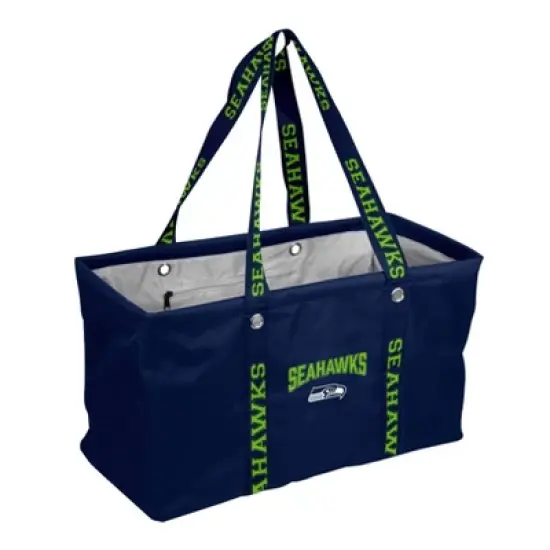 NFL Seattle Seahawks Picnic Tote: Logo Brands Sports Polyester Bag image {1}