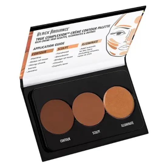 Black Radiance True Complexion Creme Contour Palette - 0.26oz image {1}