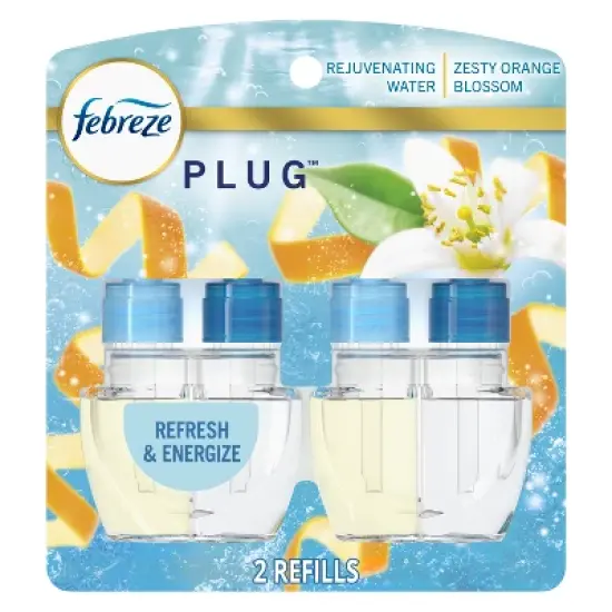 Febreze Plug Dual Refill Air Freshener - Refresh & Energize - 2ct image {14}