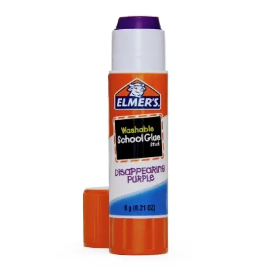 Elmer's 2pk Washable School Glue Sticks - Disappearing Purple image {4}