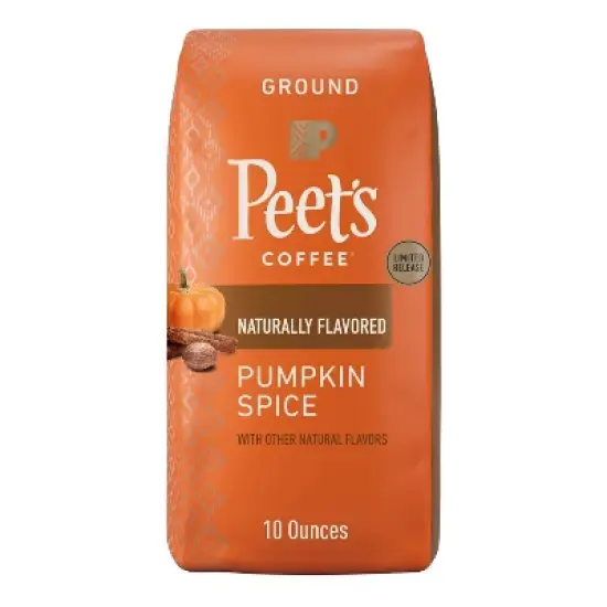Peet's Coffee Pumpkin Spice Light Roast Ground Coffee - 10oz image {8}