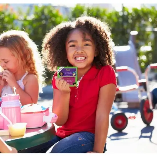 MyWish4U Back to School 2pk Kids' Lunch Box Notes, Facts and Funnies with Riddles and Giggles - 200 notes image {5}