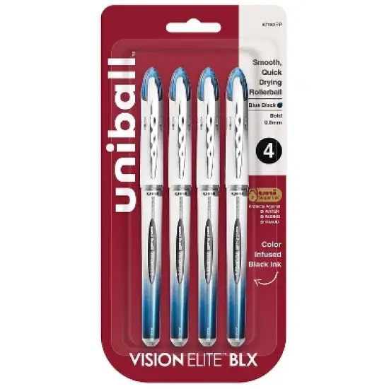 uni-ball Vision Elite Rollerball Pens Bold 470089 image {8}