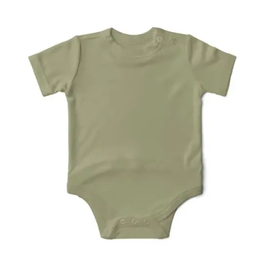Goumikids Viscose Made from Bamboo + Organic Cotton Short-Sleeve Baby Bodysuit image {8}