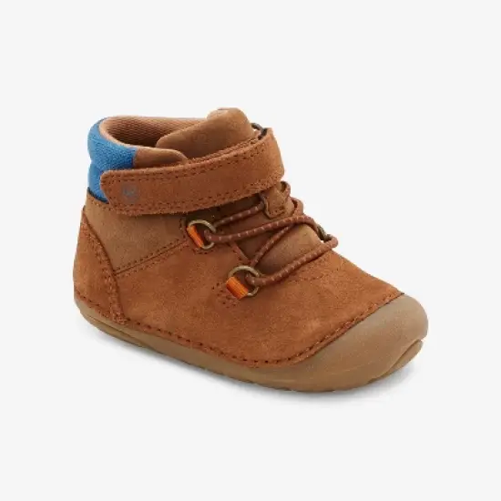 Stride Rite Russel Kid's Leather First Walker Boot image {8}