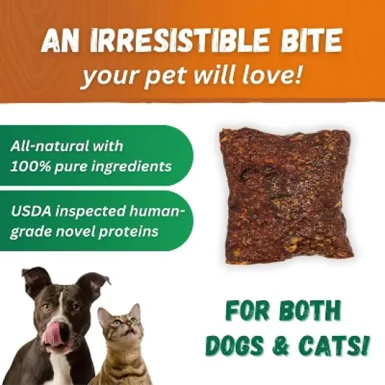 Dr. Becker's Bites - Bison Dog Treats 5 OZ image {4}
