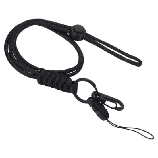 Unique Bargains Polyester Wear-resistant ID Card Neck Lanyards with Hook image {6}