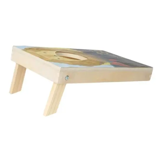 Manhattan Toy Wild Ones Indoor Outdoor Wooden Cornhole Bean Bag Toss Game Set, 10 Piece image {7}