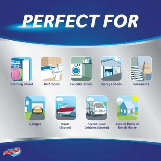 DampRid Hanging Bag Unscented Air Freshner - 46.2oz/3pk image {8}