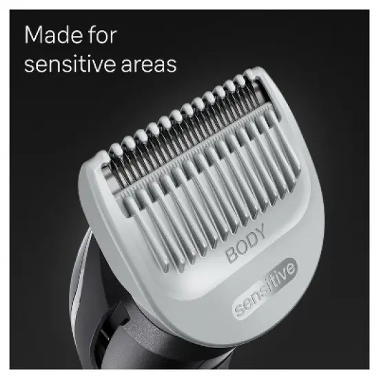 Braun Series 3 BG3340 Men's Rechargeable Body Groomer + 2 Attachment Combs image {4}