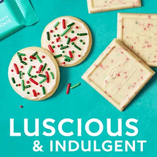 Ghirardelli White Chocolate Candy Sugar Cookie SQUARES - 4.1oz image {3}