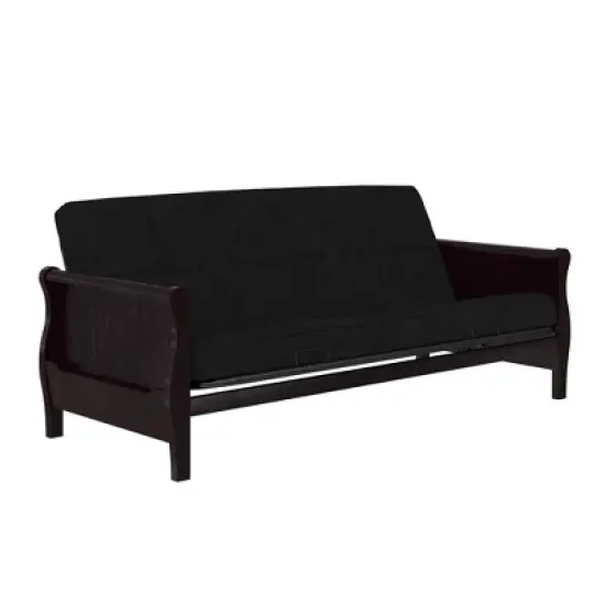 6" Full Soren Quilted Thermobonded High Density Polyester Fill Futon Mattress - Room & Joy image {6}