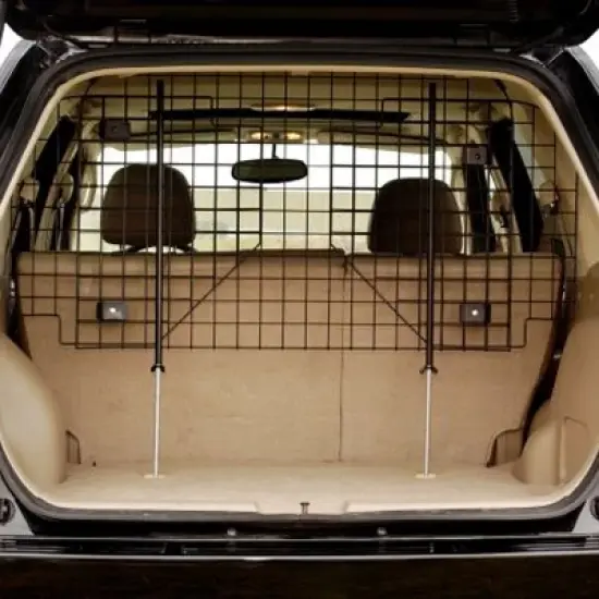 Little Giant Pet Lodge 2 Way Adjustable Heavy-Duty Wire Mesh Auto Dog & Cat Vehicle Barrier Gate for Cars, SUVs, Minivans, and More, Black image {4}