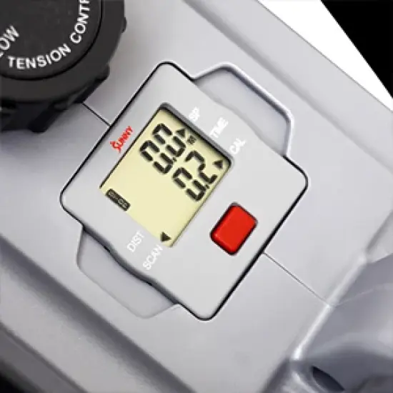 Sunny Health & Fitness Portable Stand Up Elliptical with Resistance Bands - Gray image {7}