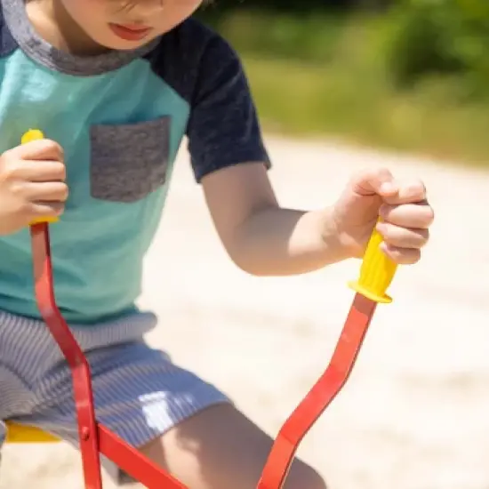 HearthSong - Sturdy Steel Sand Digger for Kids with 360 Degree Rotation image {8}