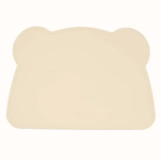 MyKids-USA Baby Bear Shape Silicone Washable Insulated Placemat image {5}