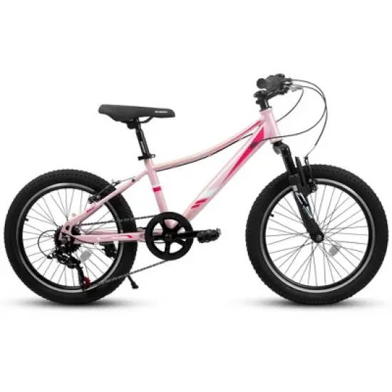 Gulches 20 inch Children's Bicycle, Shock Absorbing Front Fork, 21 - Speed, V - brakes, Mountain Tire, Boys and Girls Kids Bike for Outdoor Adventure image {10}