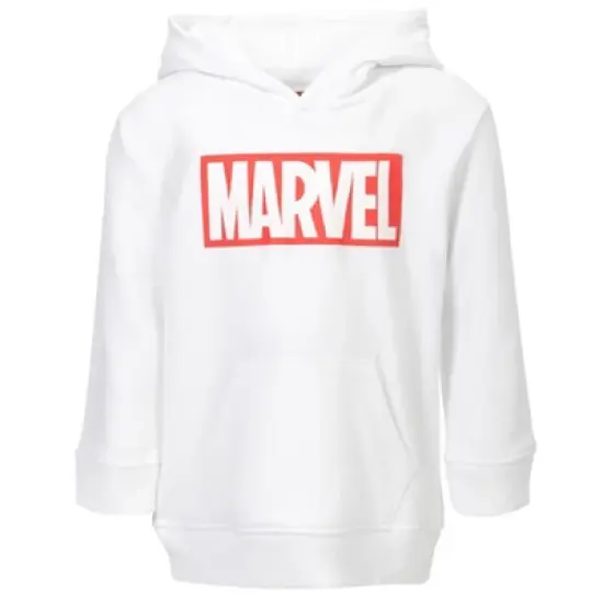 Marvel Comics Iconic Logo Fleece Pullover Hoodie Toddler to Big Kid  image {2}