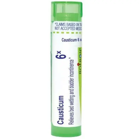 Causticum 6X by Boiron Homeopathic Single Medicine For Personal Care  -  80 Pellet image {10}