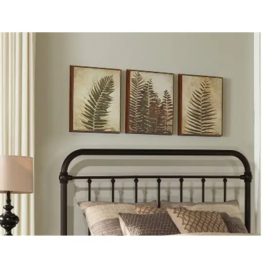 Kirkland Headboard with Frame Included Bronze - Hillsdale Furniture image {1}